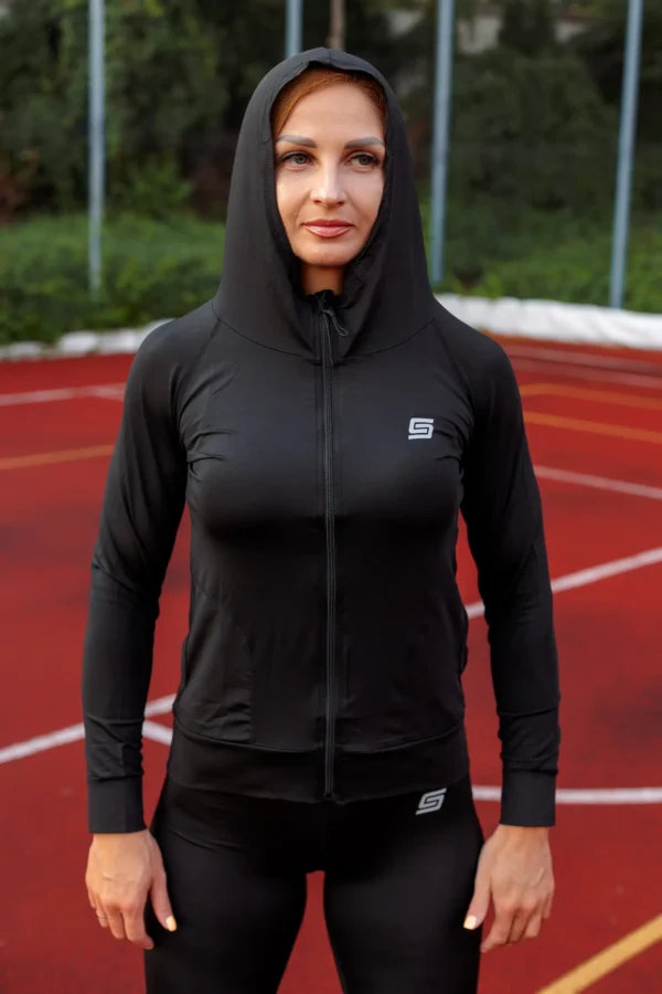 5w1 Gym Compression Noir Fit Bluza