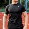 2w1 Gym Compression Prime Black Plus Koszulka