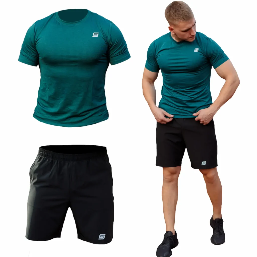 2w1 Gym Compression Prime Green