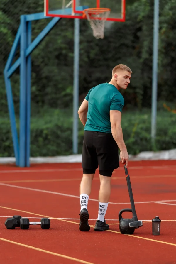 2w1 Gym Compression Prime Green Plus Spodenki