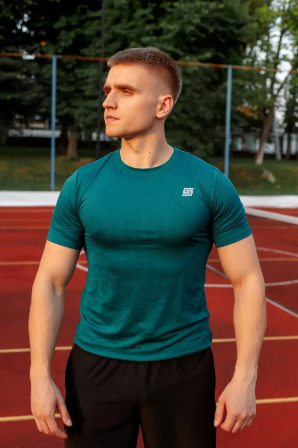 2w1 Gym Compression Prime Green Spodenki
