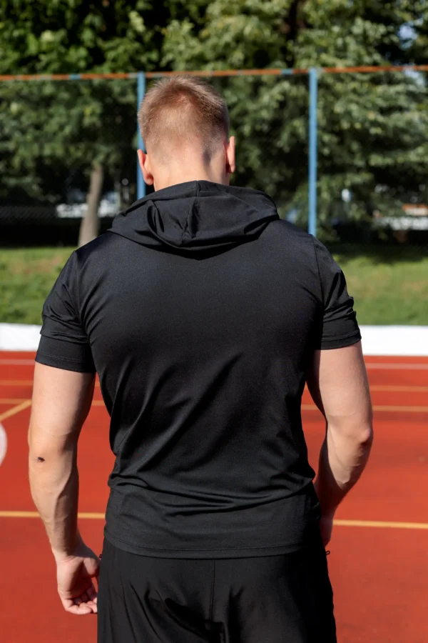 2w1 Gym Compression Street Hood Plus Koszulka