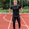 3w1 Gym Compression Prime Black Legginsy