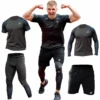 4w1 Gym Compression Eclipse Grey
