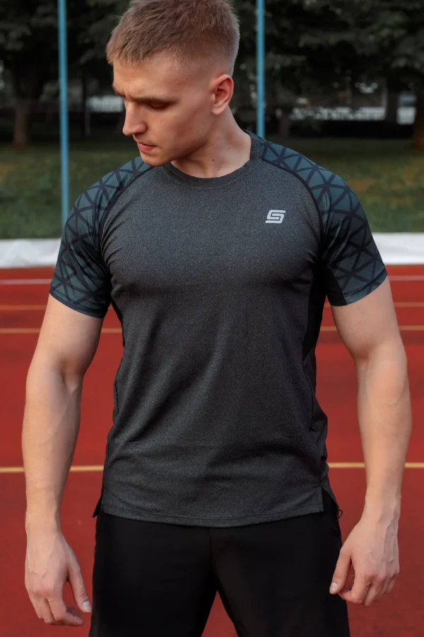 4w1 Gym Compression Eclipse Grey Koszulka