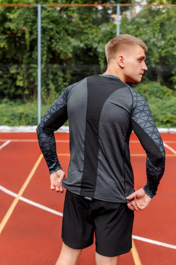 4w1 Gym Compression Eclipse Grey Rashguard