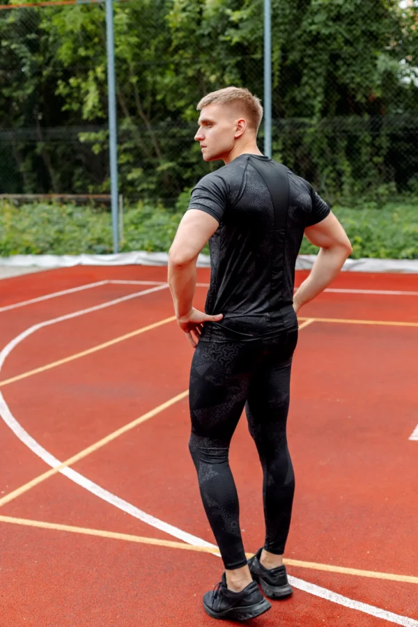 5w1 Gym Compression Dark Graphite Legginsy