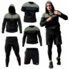 5w1 Gym Compression Olive Black