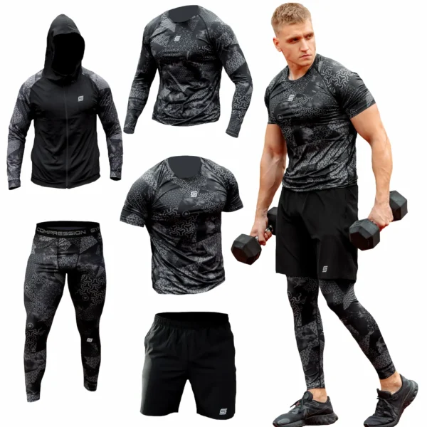 5w1 Gym Compression Shadow Matrix