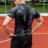 5w1 Gym Compression Shadow Matrix Koszulka