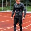 5w1 Gym Compression Shadow Matrix Rashguard