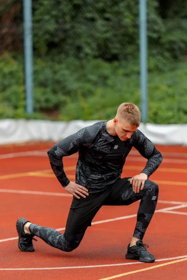 5w1 Gym Compression Shadow Matrix Rashguard