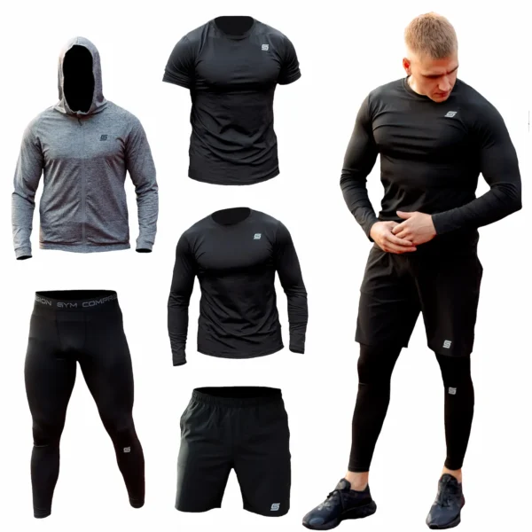 5w1 Gym Compression Urban Grey