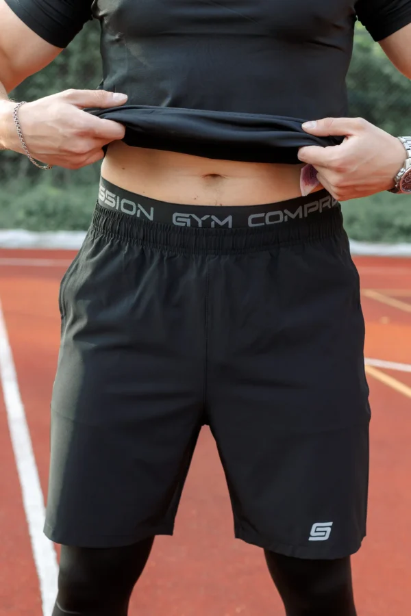 5w1 Gym Compression Urban Grey Spodenki