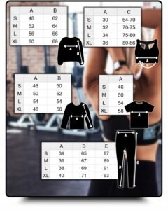 NoirFit tabela rozmiarów