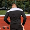 Gym Compression Black & White Rashguard długi rękaw