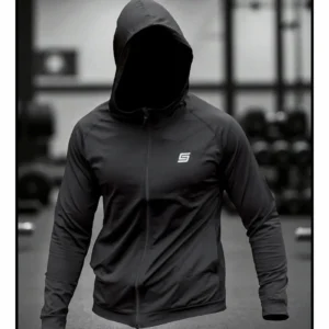 Gym Compression Obsidian Black Bluza