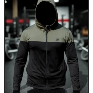 Bluza Gym Compression Olive Black