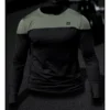 Gym Compression Olive Black Rashguard