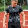 Gym Compression Shadow Matrix Rashguard krótki rękaw