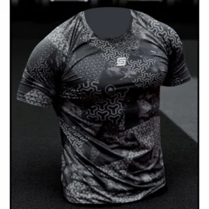 Gym Compression Shadow Matrix Koszulka