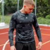 Gym Compression Shadow Matrix Rashguard długi rękaw