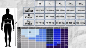 Tabela rozmiarów mężczyźni