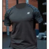 Gym Compression Active Graphite Rashguard krótki rękaw