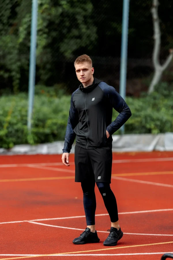 Gym Compression Blue Shadow Bluza