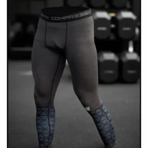 Gym Compression Eclipse Grey Legginsy