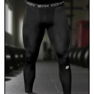 Gym Compression Prime Black legginsy
