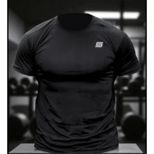Gym Compression Prime Black Rashguard z krótkim rękawem