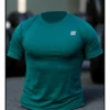 Gym Compression Prime Green Rashguard krótki rękaw