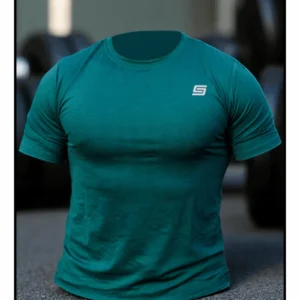 Gym Compression Prime Green Rashguard krótki rękaw