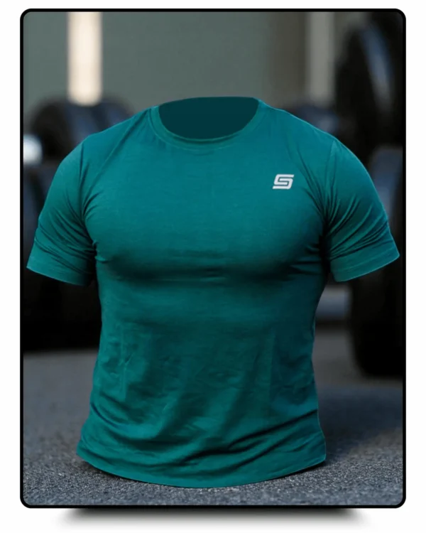 Gym Compression Prime Green Rashguard krótki rękaw