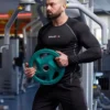Spartan Blitz Black & WhiteRashguard z długim rękawem
