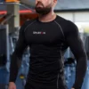 Spartan Blitz Black & WhiteRashguard z długim rękawem
