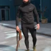 Spartan Black Legginsy