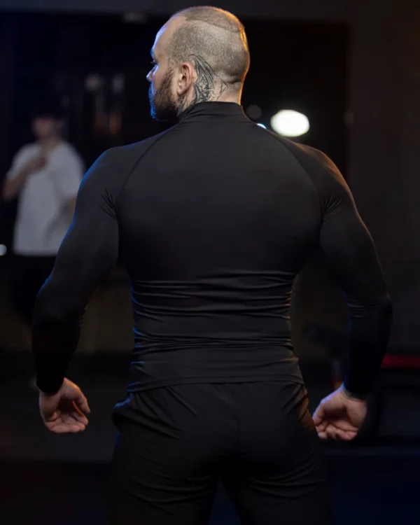 Spartan Titanic Black Rashguard z długim rękawem