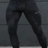 Spartan Black & Grey Legginsy