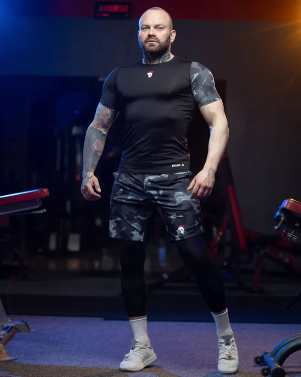Spartan Grey & Camo Spodenki