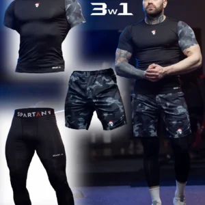 Spartan Grey & Camo Zestaw 3w1