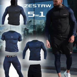 Spartan Blue & Black Zestaw 5w1