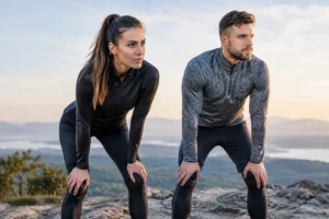 Odzież techniczna sportowa do mocnego treningu